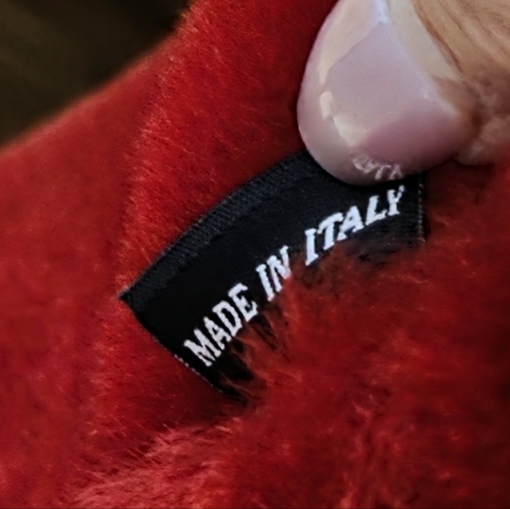 EUC- FURLA FUR TOTE BAG- MADE IN ITALY - Picture 8 of 9